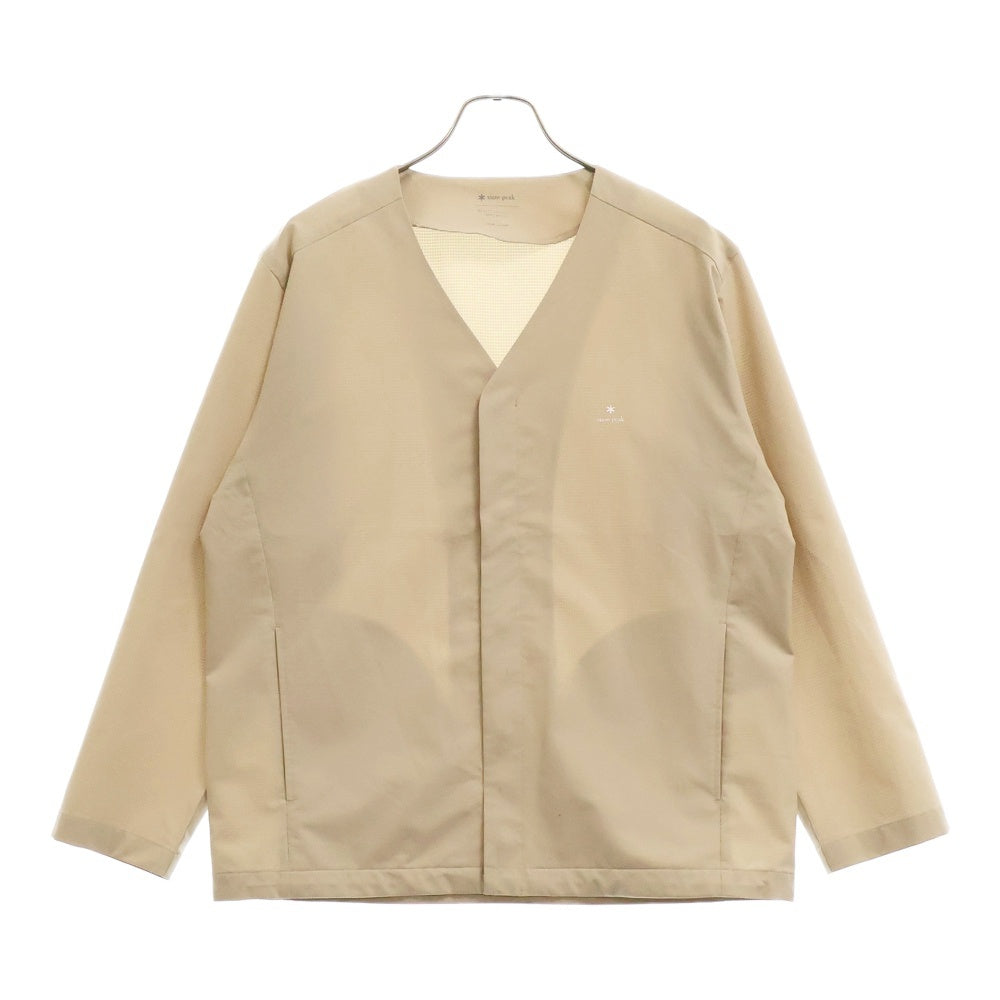 snow peak(スノーピーク) 21SS ×BEAUTY&YOUTH 別注 ポリエステル ジャケット ベージュ UA-JK-21SU001