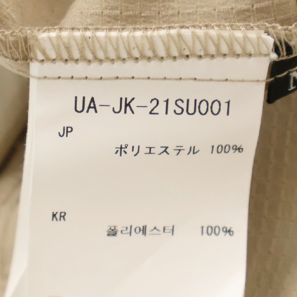 snow peak(スノーピーク) 21SS ×BEAUTY&YOUTH 別注 ポリエステル ジャケット ベージュ UA-JK-21SU001