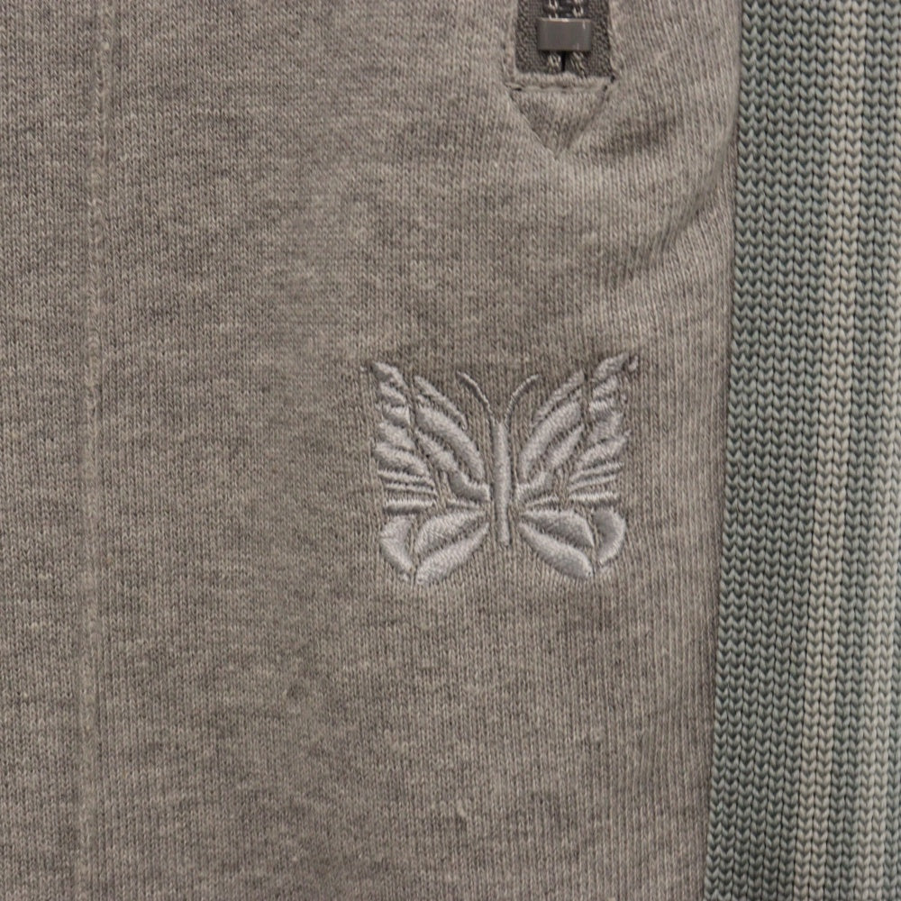 Needles(ニードルス) ×STUDIOUS Track Pant - Sweat ステュディオス トラック スウェット パンツ グレー NS1537