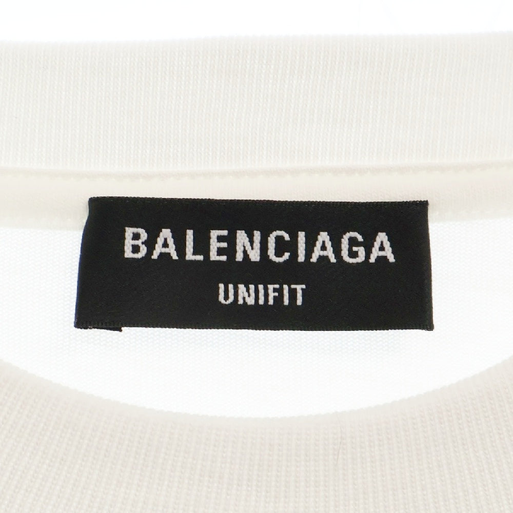 BALENCIAGA(バレンシアガ) 21AW NASA SPACE ナサ スペース パッチ 半袖Tシャツ カットソー ホワイト 651795 TKVD7
