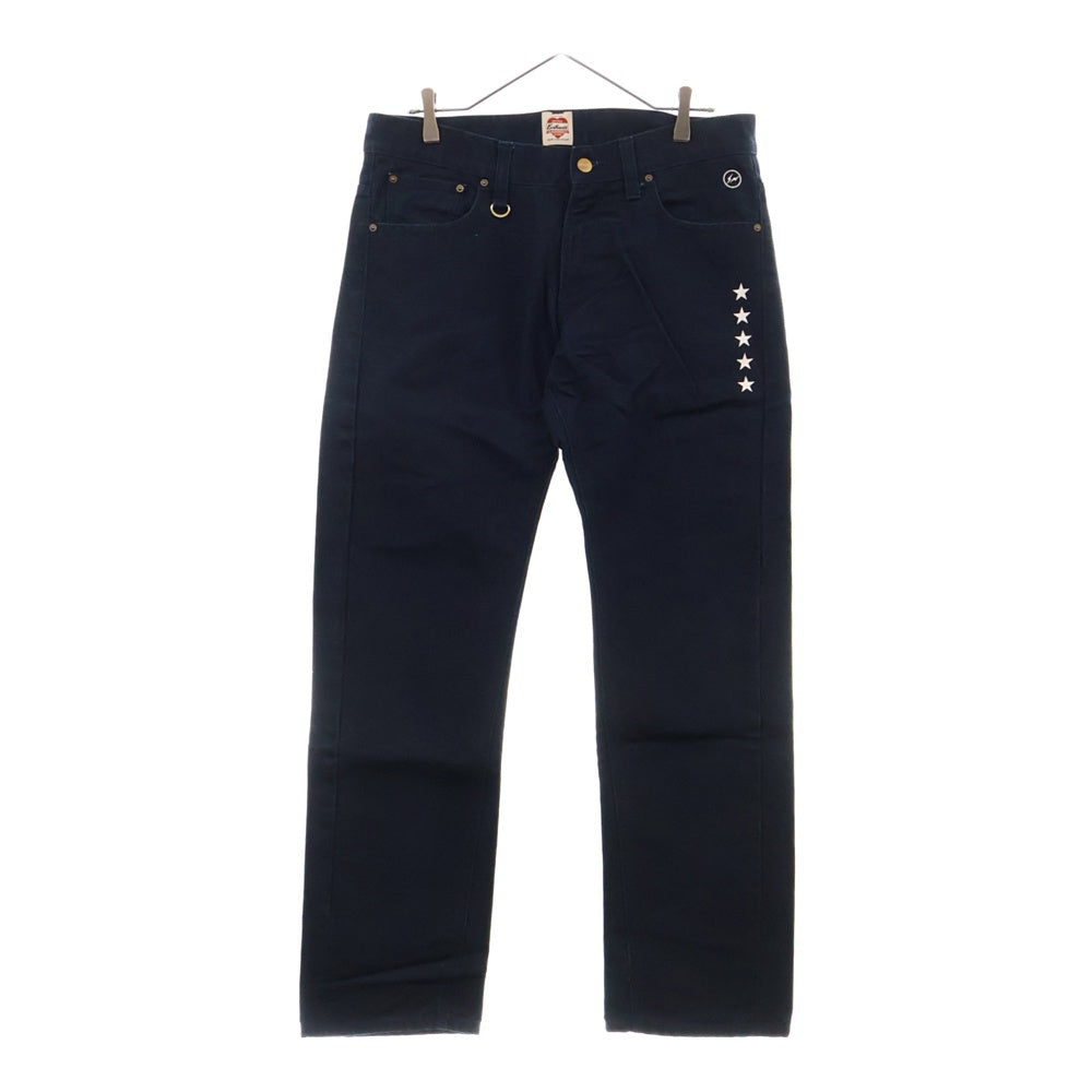 UNIFORM EXPERIMENT(ユニフォームエクスペリメント) 11AW ×CARHARTT BRONCO PANT カーハート ブロンコ パンツ ネイビー UE-112050