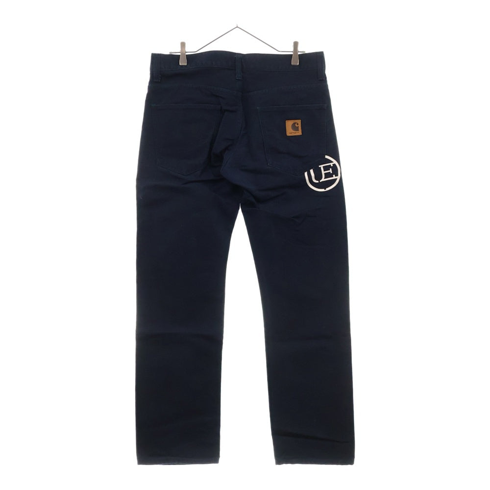 UNIFORM EXPERIMENT(ユニフォームエクスペリメント) 11AW ×CARHARTT BRONCO PANT カーハート ブロンコ パンツ ネイビー UE-112050