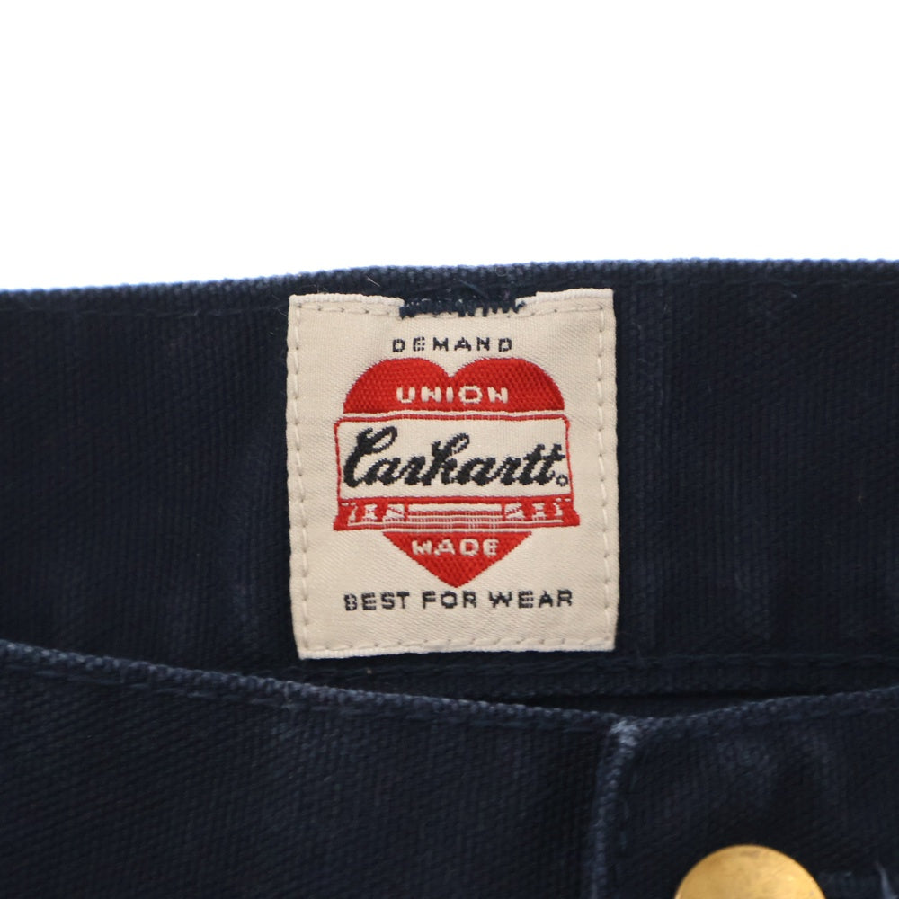 UNIFORM EXPERIMENT(ユニフォームエクスペリメント) 11AW ×CARHARTT BRONCO PANT カーハート ブロンコ パンツ ネイビー UE-112050