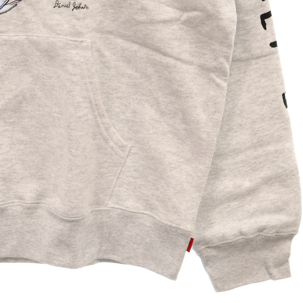 SUPREME(シュプリーム) 20SS×Daniel Johnston Hooded Sweatshirt ダニエルジョンストン フーデッドスウェットシャツ プルオーバーパーカー グレー