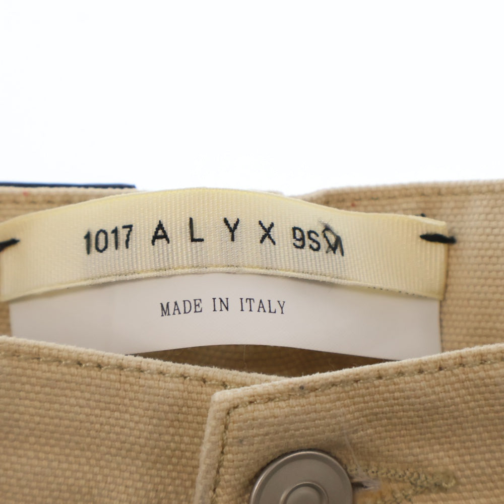 1017 ALYX 9SM(アリクス) 24SS DESTROYED CARPENTER PANT デストロイド カーペンター ロングパンツ ベージュ AAUPA0411FA01