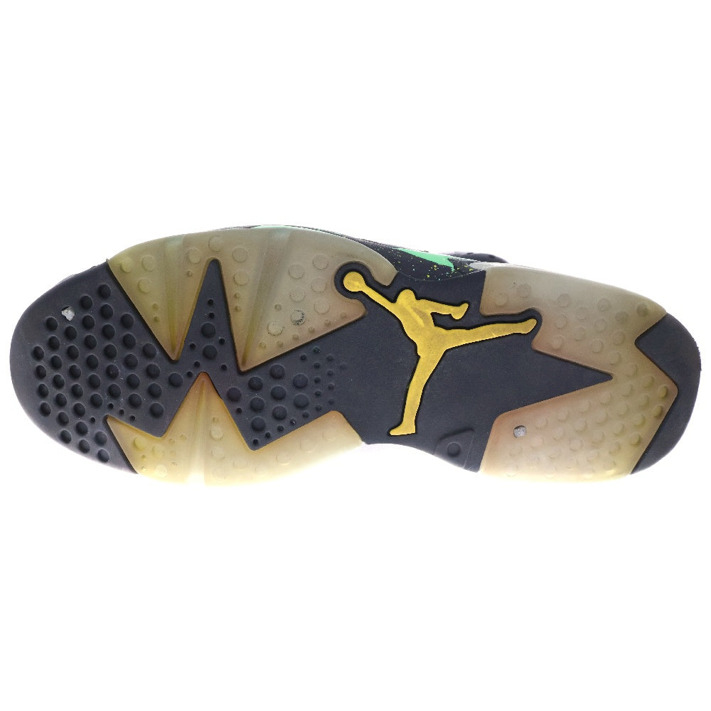 NIKE(ナイキ) 【観賞用 2014年製】AIR JORDAN 6 RETRO BRAZIL WORLD CUP エアジョーダン6 ブラジルパック ハイカットスニーカー ブラック US10.5/28.5cm 688446-020