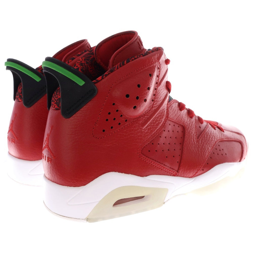 NIKE(ナイキ) 【観賞用 2014年製】 AIR JORDAN 6 RETRO SPIZIKE HISTORY OF JORDAN MVP エアジョーダン6 スパイジーク ハイカットスニーカー レッド US11/29cm 694091-625