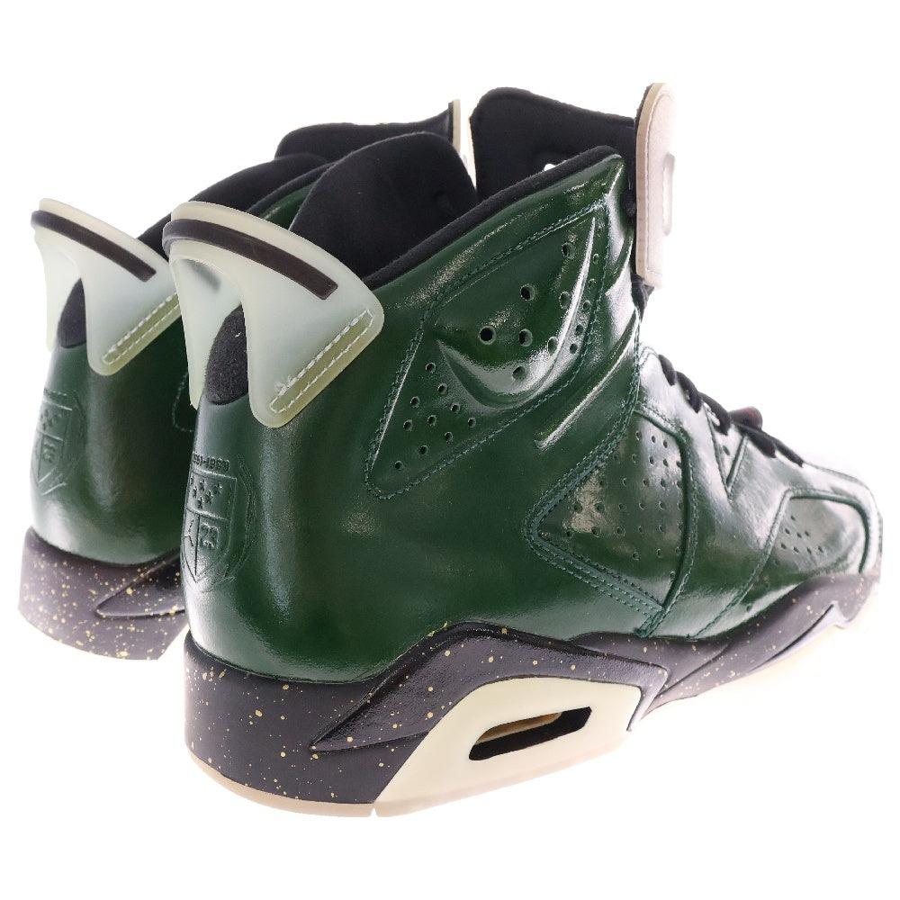 NIKE(ナイキ) 【観賞用 2014年製】 AIR JORDAN 6 RETRO CHAMPAGNE エアジョーダン6 レトロ シャンパン ハイカットスニーカー グリーン US10/28cm 384664-350