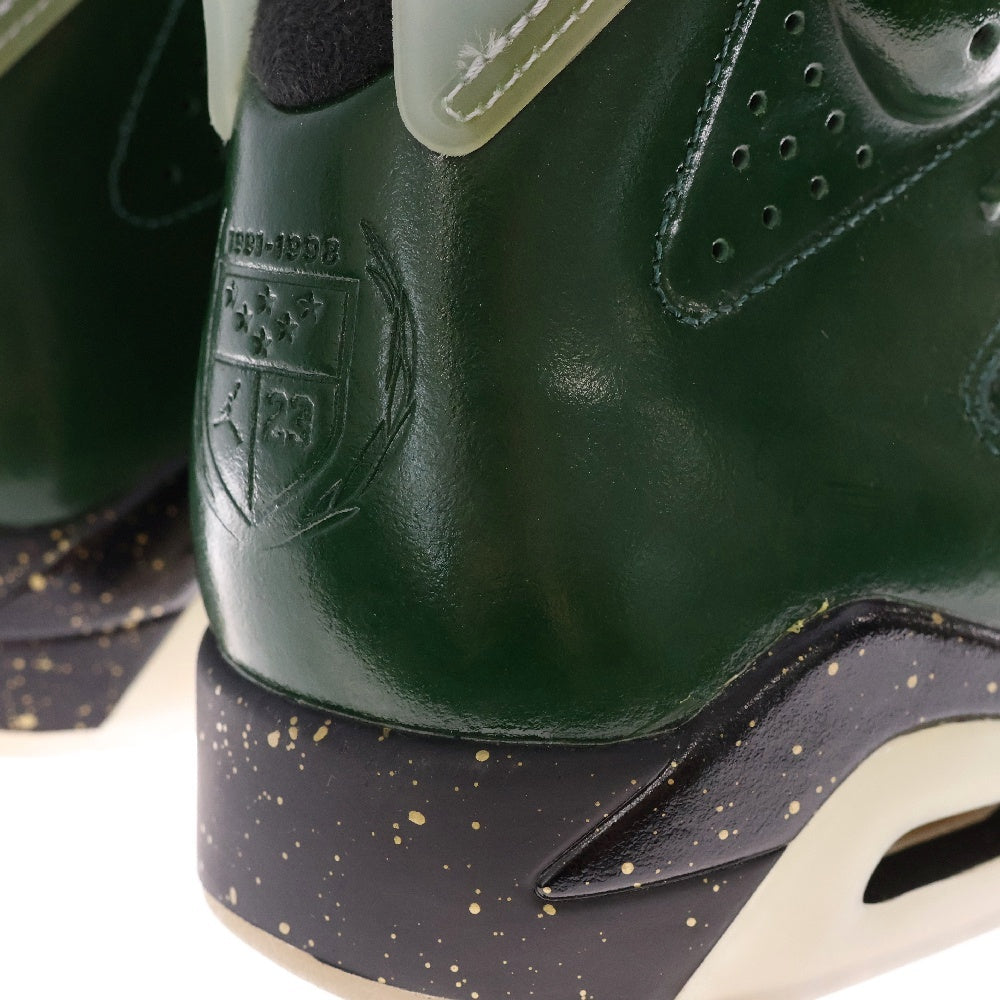 NIKE(ナイキ) 【観賞用 2014年製】 AIR JORDAN 6 RETRO CHAMPAGNE エアジョーダン6 レトロ シャンパン ハイカットスニーカー グリーン US10/28cm 384664-350