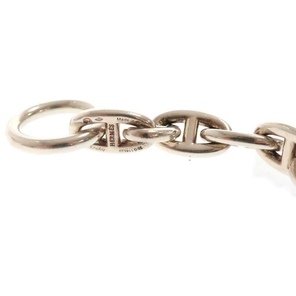 HERMES(エルメス) Chaine d'Ancre MM シェーヌダンクル チェーンブレスレット シルバー 16LINK