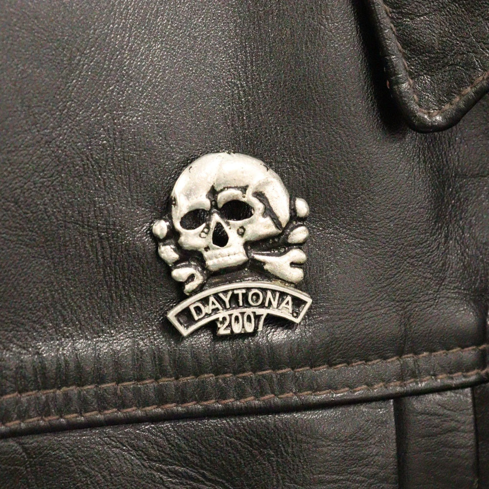 Y'2 LEATHER(ワイツーレザー) ×UNIQUE JEAN STORE別注 HORSE HIDE 1ST TYPE LEATHER JACKET ユニークジーンストア ホースハイド レザー 大戦モデル ジャケット ブラック