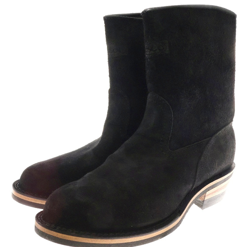 Wesco(ウエスコ) 100th Anniversary Limited Model Custom Boss 100周年記念 カスタム ボス スウェードレザー ペコスブーツ ブラック