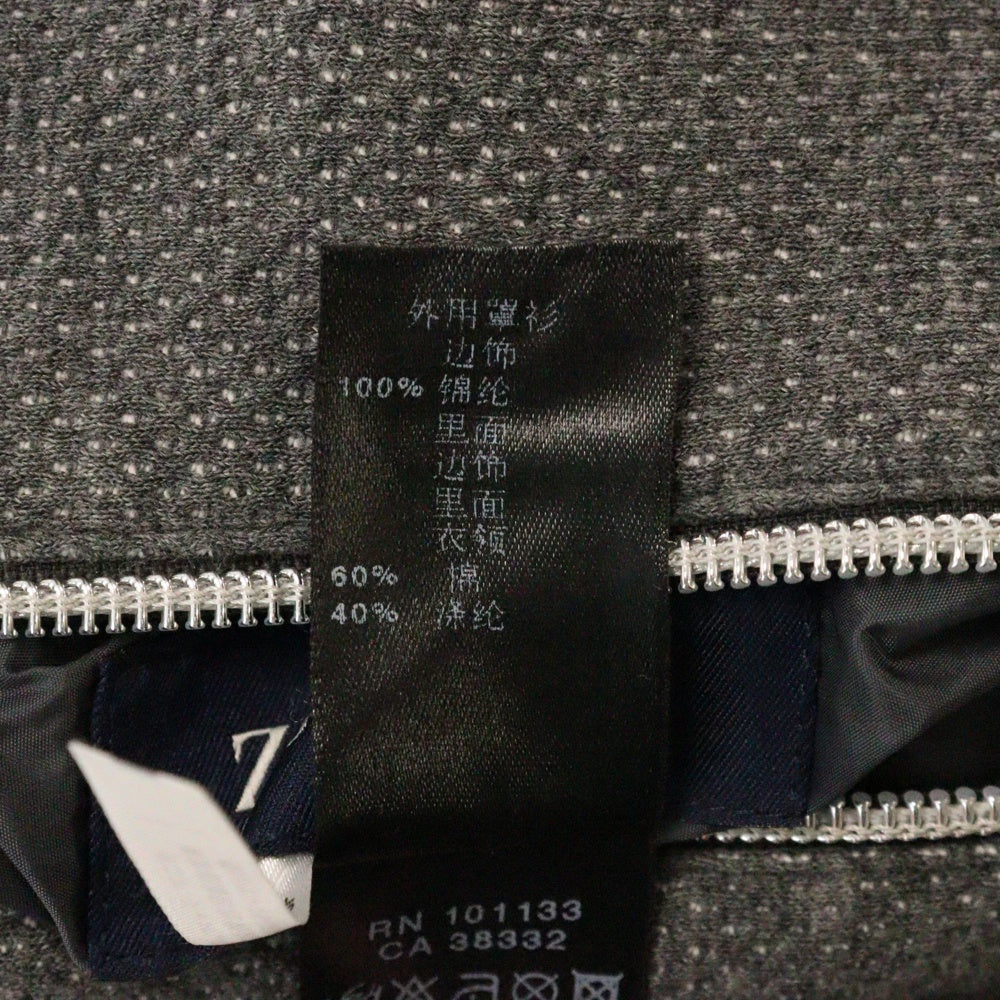 Zegna Sport(ゼニアスポーツ) リバーシブル ジップアップジャケット ブルゾン グレー
