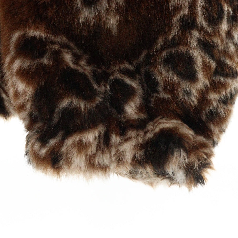 SUPREME(シュプリーム) 21SS Bandana Faux Fur Bomber Jacket バンダナ ファー ボンバー アーチロゴ ジャケット ブラウン