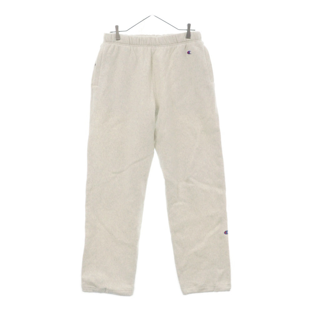 CHAMPION(チャンピオン) ×N.HOOLYWOOD エヌハリウッド リバースウィーブスウェットパンツ グレー C8-Y214