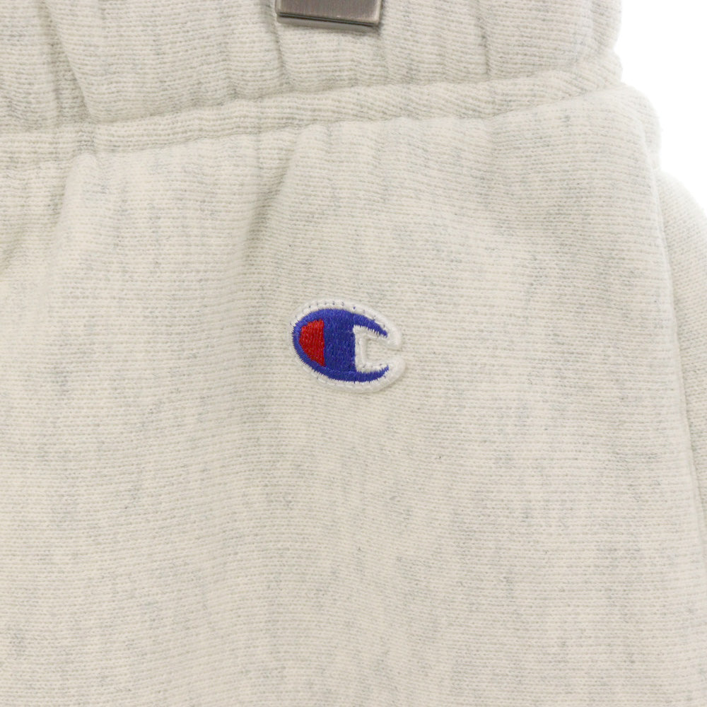 CHAMPION(チャンピオン) ×N.HOOLYWOOD エヌハリウッド リバースウィーブスウェットパンツ グレー C8-Y214