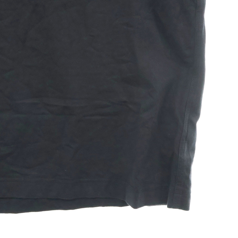 BURBERRY(バーバリー) ロゴパッチ クルーネック 半袖Tシャツカットソーブラック 8084951