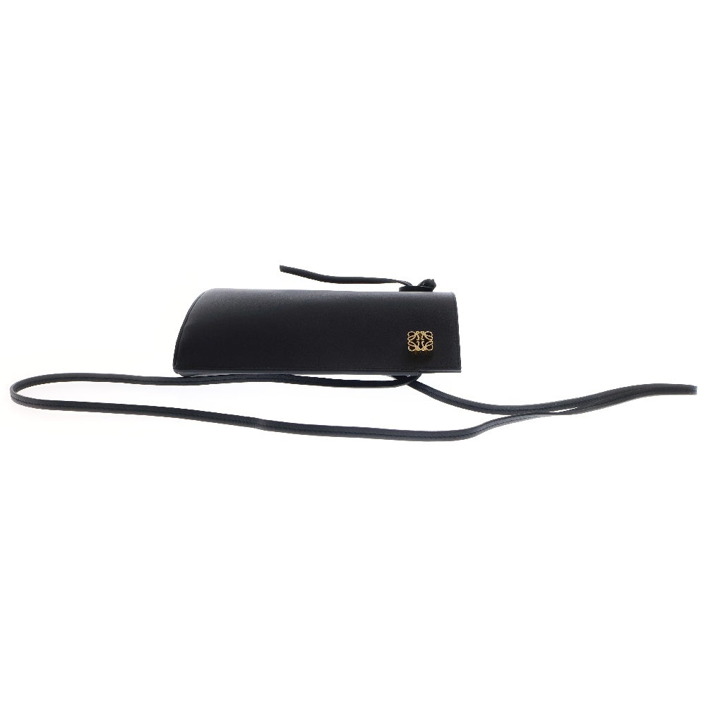 LOEWE(ロエベ) DICE POKET ダイスポケット クラシックカーフスキン レザー ショルダーバッグ/ポーチ ブラック C630R12X01 レディース