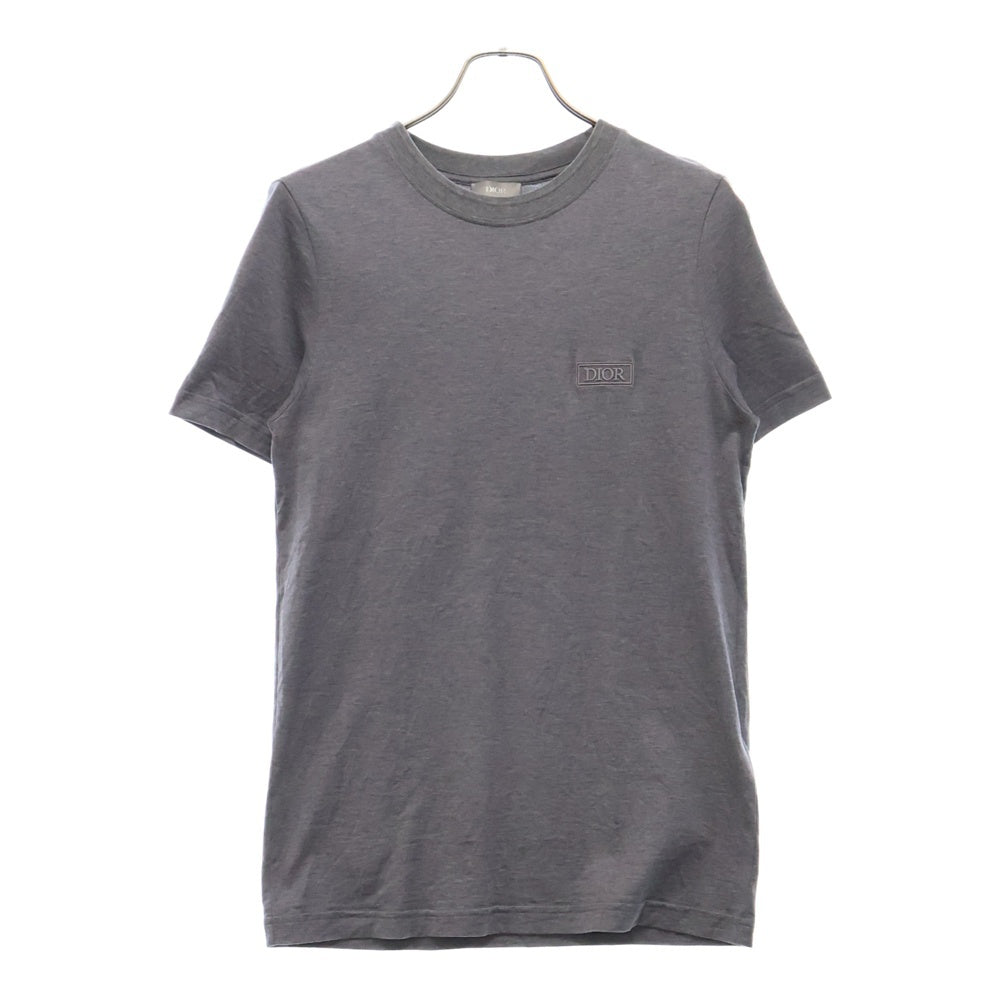 DIOR(ディオール) CDアイコン クルーネック半袖Tシャツカットソー グレー 413J650A0862