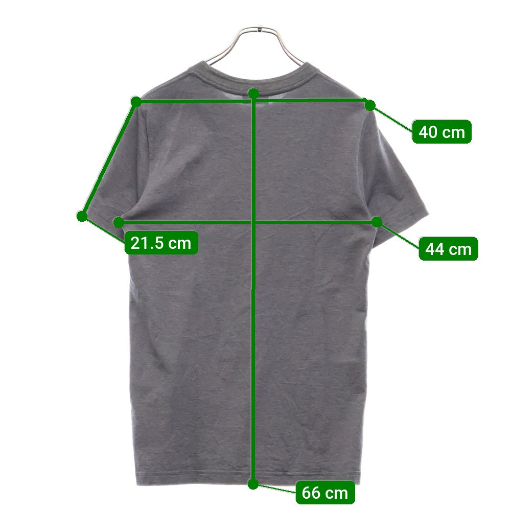 DIOR(ディオール) CDアイコン クルーネック半袖Tシャツカットソー グレー 413J650A0862