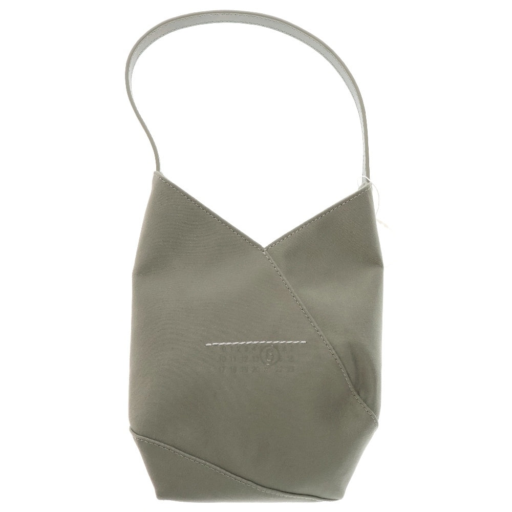 MM6 Maison Margiela(エムエムシックスメゾンマルジェラ) Mini Japanese Tote Bag サテン ミニ ジャパニーズ トートバッグ ハンドバッグ グレー SB5WD0025 T8052