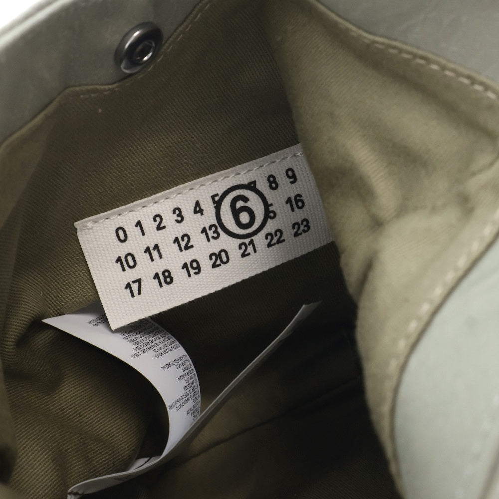 MM6 Maison Margiela(エムエムシックスメゾンマルジェラ) Mini Japanese Tote Bag サテン ミニ ジャパニーズ トートバッグ ハンドバッグ グレー SB5WD0025 T8052