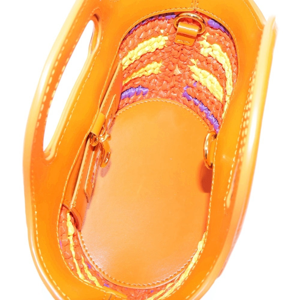 MARNI(マルニ) TROPICALIA MICRO トロピカリア マイクロ 2WAY ハンドバッグ ショルダーバッグ オレンジ BMMP0096L4