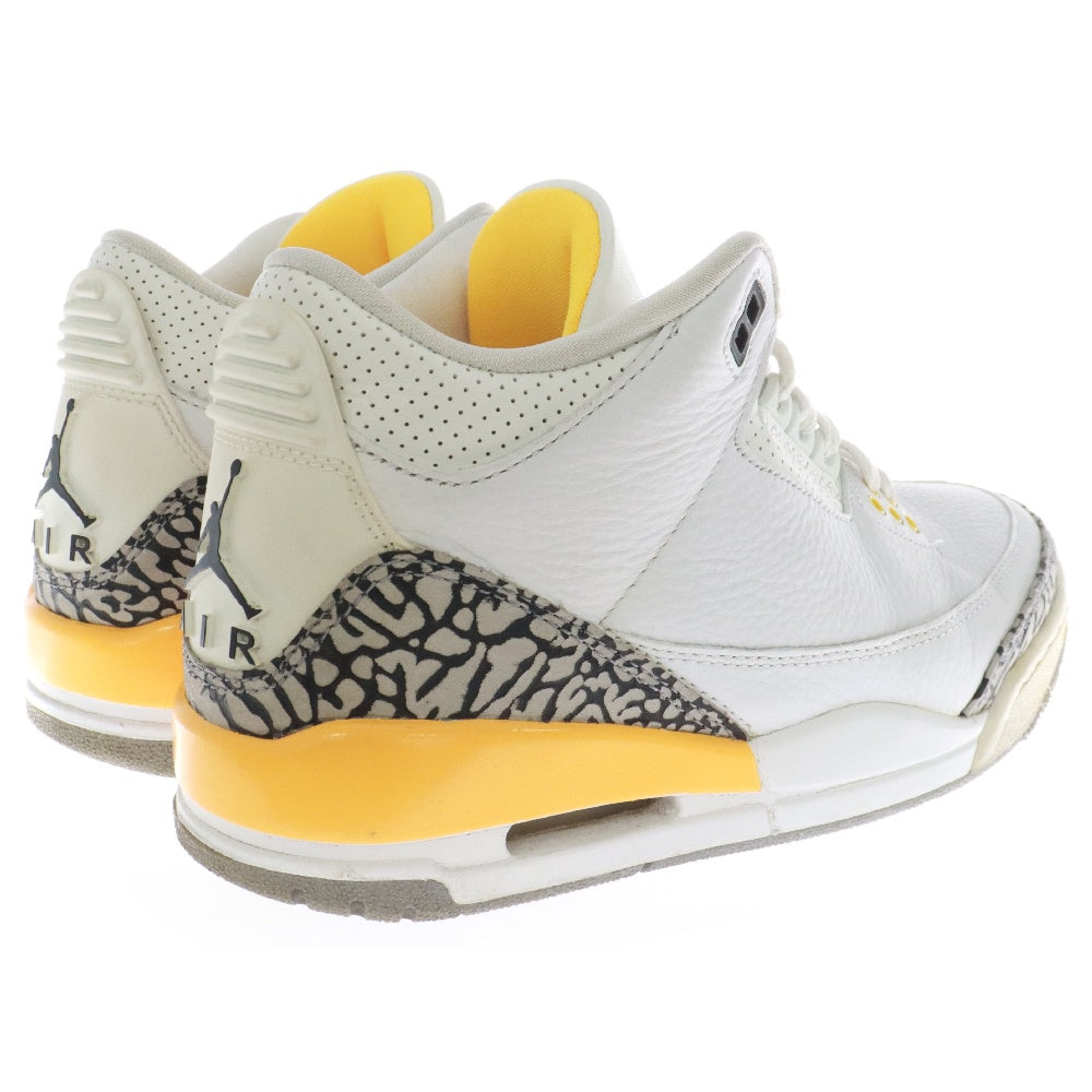 NIKE(ナイキ) WMNS AIR JORDAN 3 RETRO LASER ORANGE ウィメンズ エアジョーダン3 レトロ レーザーオレンジ ハイカットスニーカー US6.5/23.5cm CK9246-108