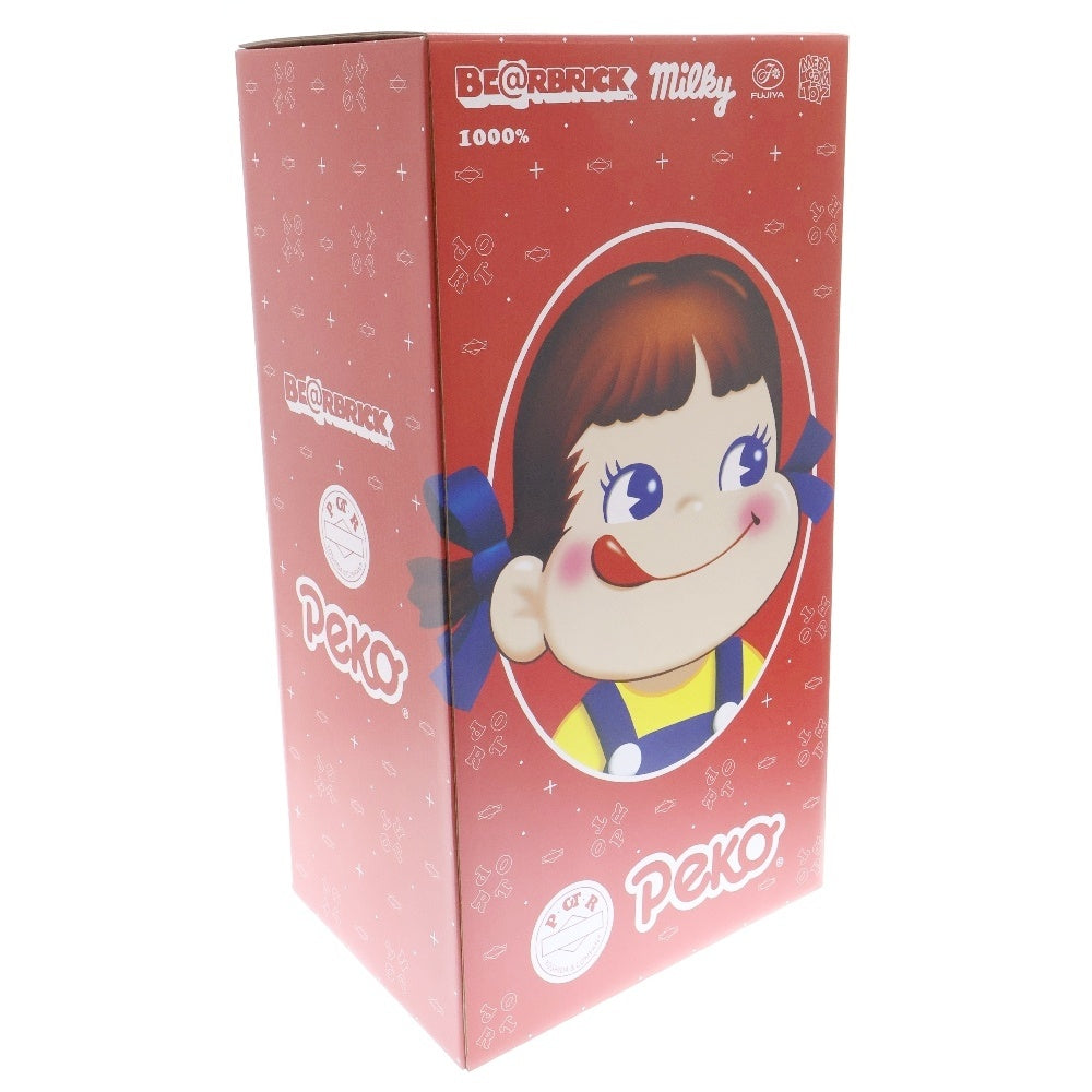 MEDICOM TOY(メディコムトイ) BE@RBRICK POTR PEKO chan 1000% ベアブリック ボーター ペコちゃん フィギュア 人形 ブラック
