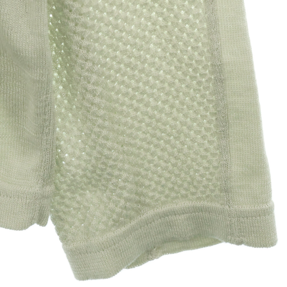 NIKE(ナイキ) ×STUSSY U NRG LS Knit Jersey ステューシー バックロゴ ニット ロングスリーブ カットソー ライトブルー HF3898-072