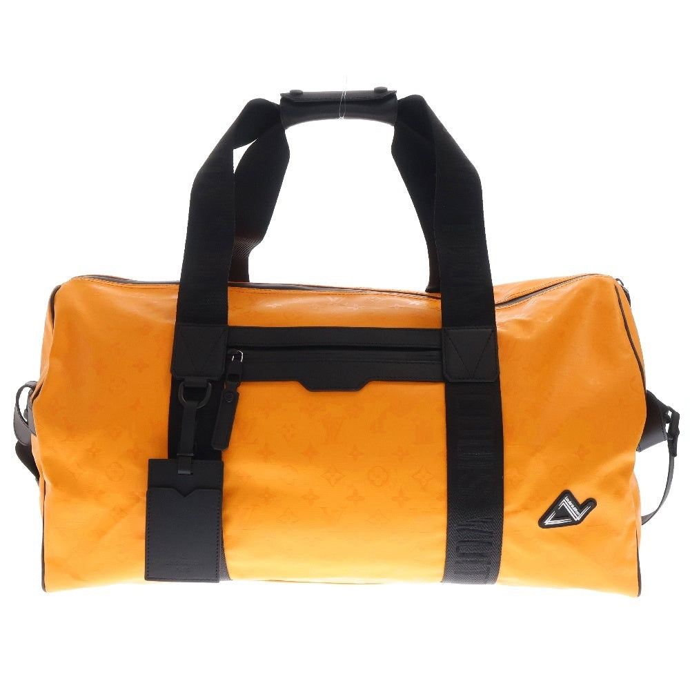 LOUIS VUITTON(ルイヴィトン) キーポル スポーツ G68 モノグラム ボストンバッグ ショルダーバッグ オレンジ M12724 RFID