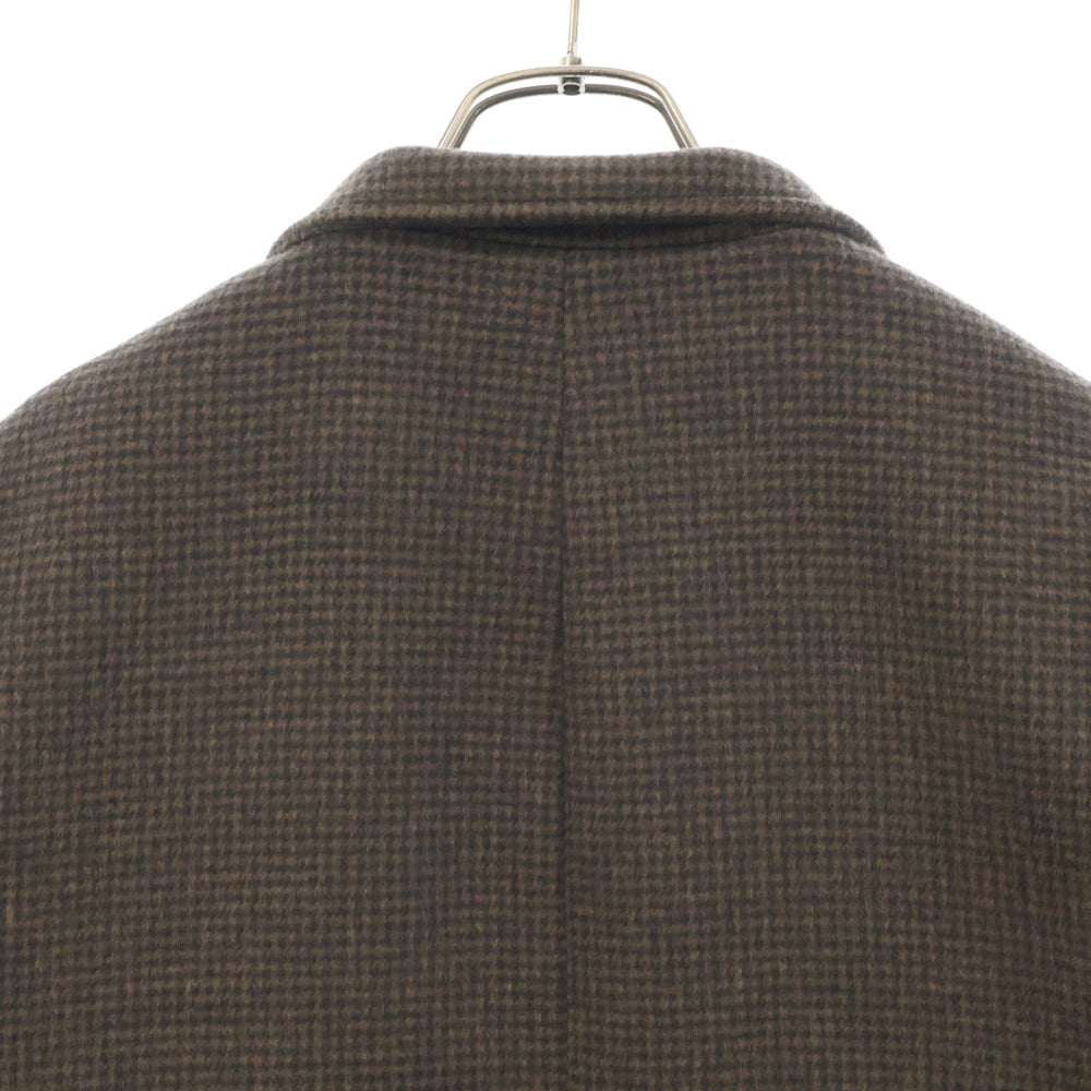 JOURNAL STANDARD(ジャーナルスタンダード) ウール チェック チェスターコート ブラウン 21-020-600-2000-3-0