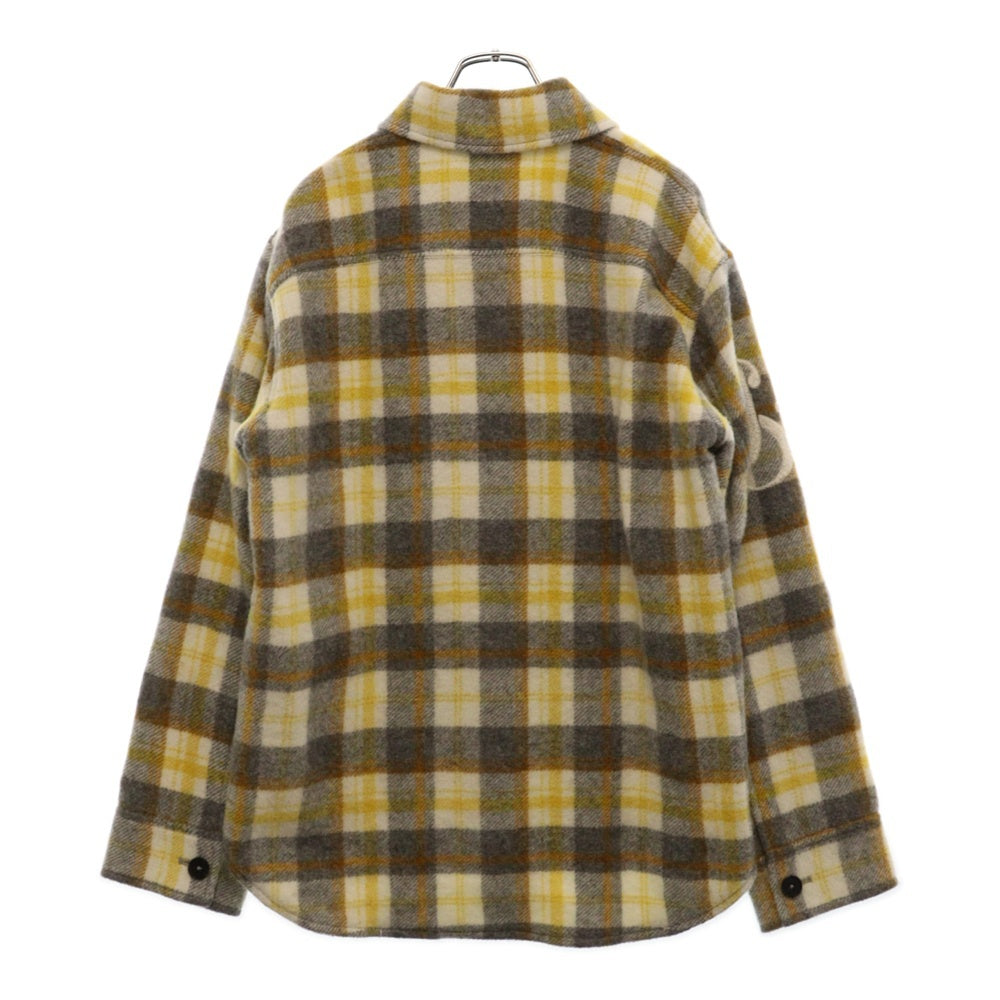 JIL SANDER +(ジルサンダープラス) 22AW アルパカウール チェック シャツ ジャケット マルチ レディース J40BN0006 J40012