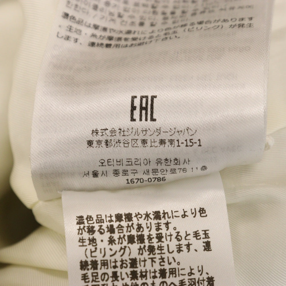 JIL SANDER +(ジルサンダープラス) 22AW アルパカウール チェック シャツ ジャケット マルチ レディース J40BN0006 J40012