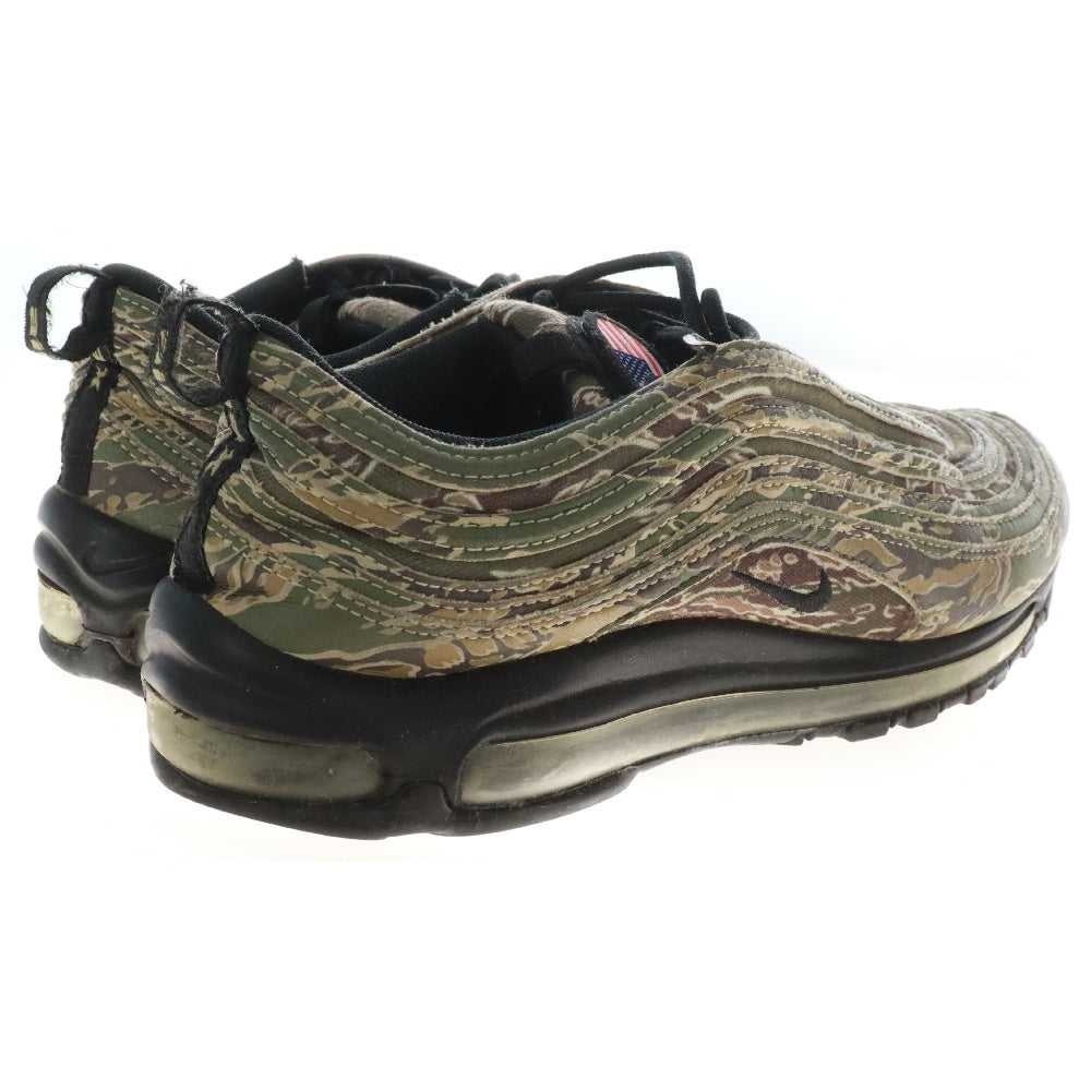 NIKE(ナイキ) AIR MAX 97 PREMIUM QS USA CAMO エアマックス プレミアム カモ ローカットスニーカー カーキ US10/28cm AJ2614-205
