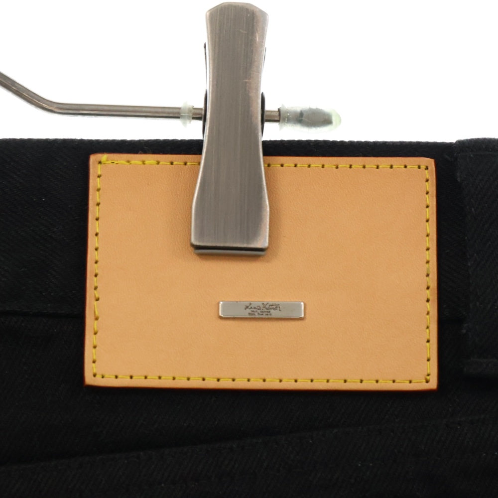 LOUIS VUITTON(ルイヴィトン) レギュラー コットン ストレート デニム パンツ ブラック HID80WDK0 A310