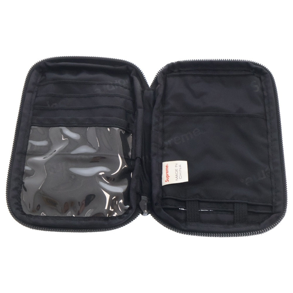 SUPREME(シュプリーム) 19AW Small Zip Pouch / Wallet スモール ジップポーチ ウォレット ブラック