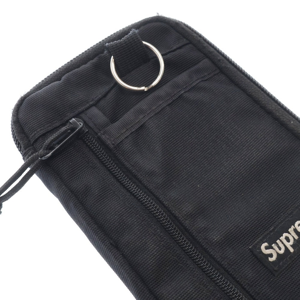 SUPREME(シュプリーム) 19AW Small Zip Pouch / Wallet スモール ジップポーチ ウォレット ブラック