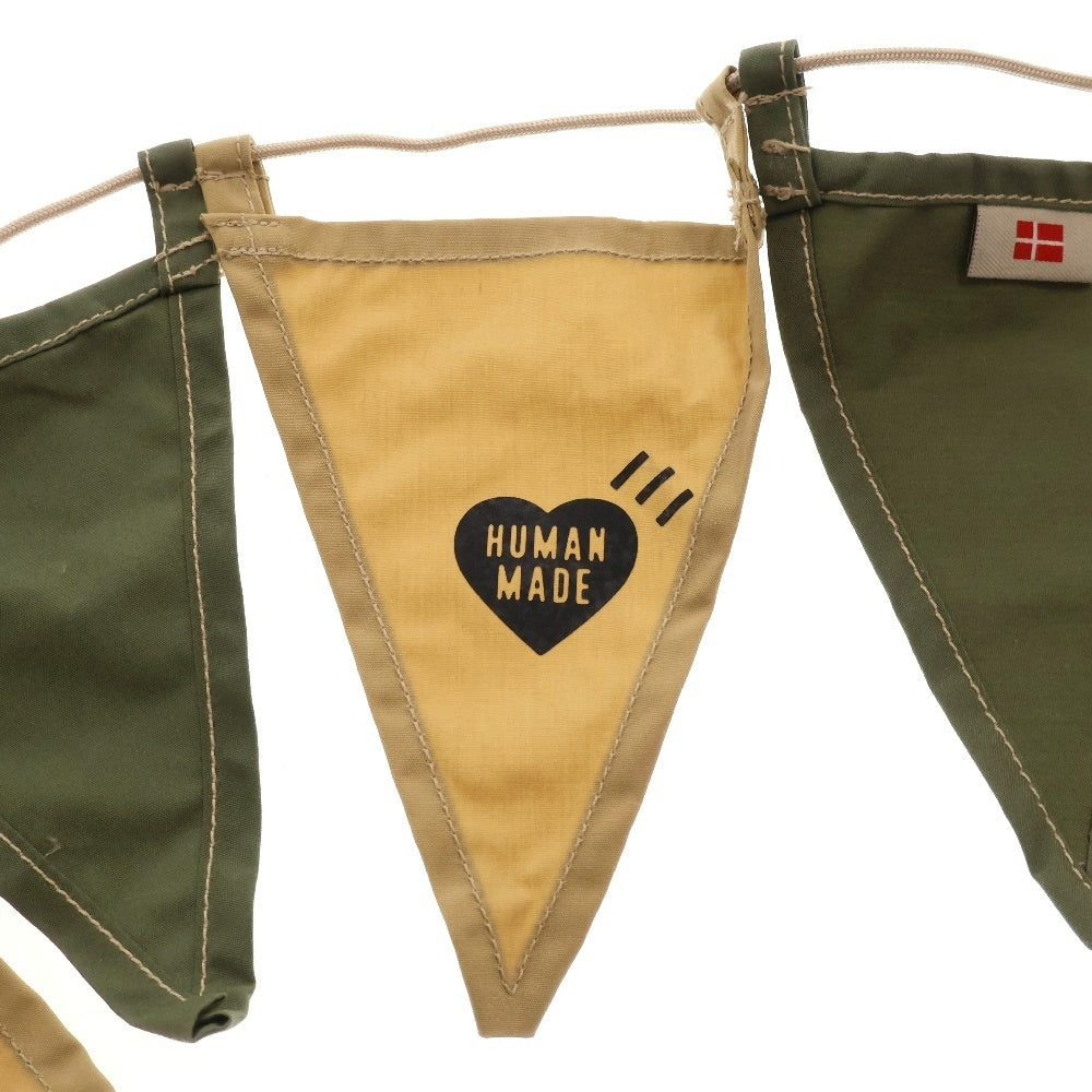 HUMAN MADE(ヒューマンメイド) NORDISK FLAG LINES ノルディスク ロゴ フラッグライン オリーブ ドラブ XX25GD030