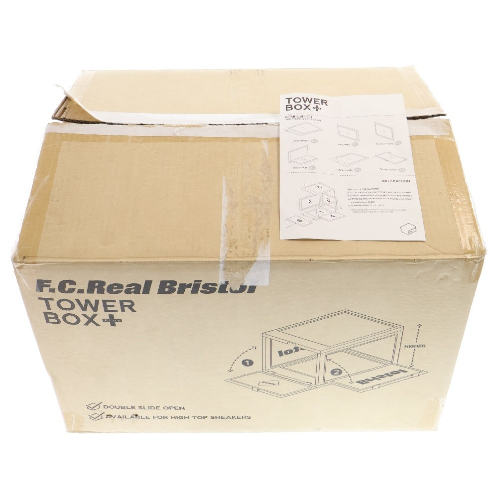 F.C.R.B./F.C.Real Bristol/FCRB(エフシーアールビー/エフシーレアルブリストル) 21AW TOWER BOX PLUS contains 6pcs タワーボックス プラス ブラック FCRB-000019