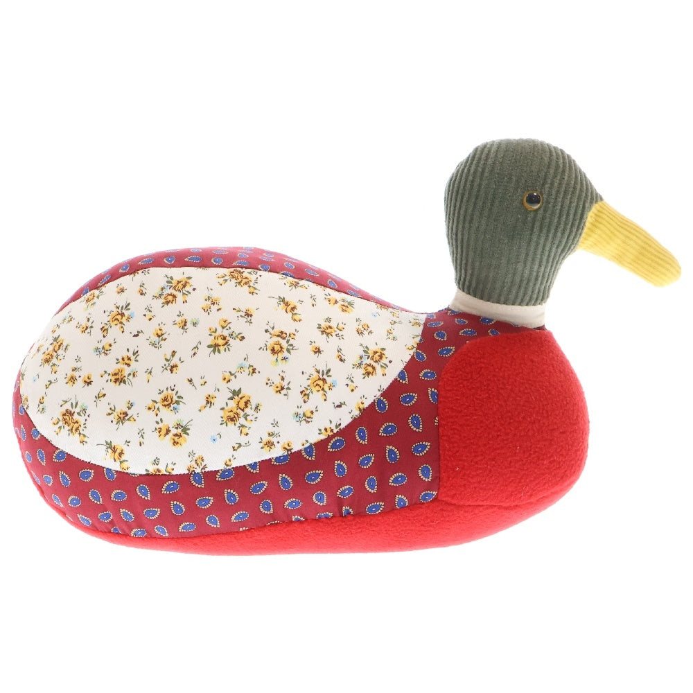 HUMAN MADE(ヒューマンメイド) 22AW PATCHWORK DUCK PLUSH DOLL パッチワーク カモ ダック アイコン ぬいぐるみ マルチ