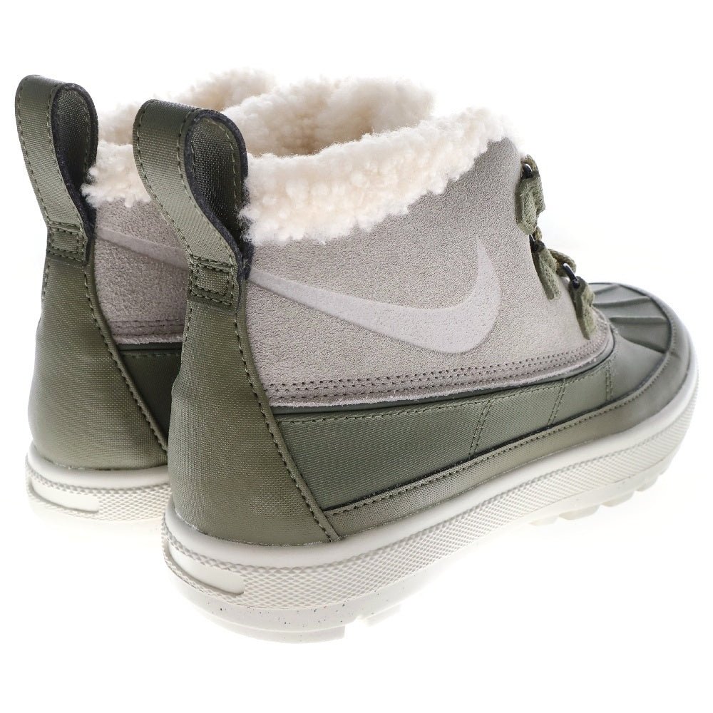 NIKE(ナイキ) WMNS WOODSIDE CHUKKA 2 ウィメンズ ウッドサイド チャッカ レースアップ ブーツ カーキ/グレー US7/24cm 537345-200 レディース