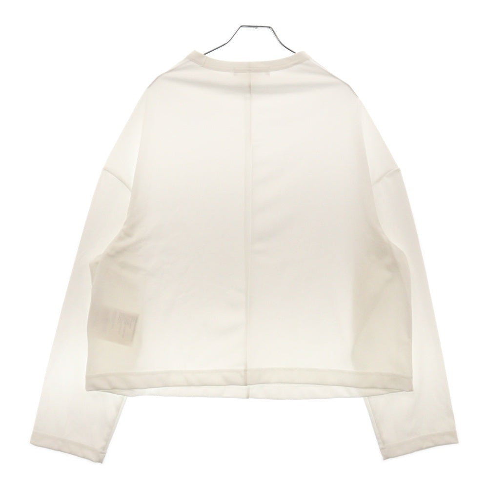 COMME des GARCONS COMME des GARCONS(コムデギャルソンコムデギャルソン) 22AW ポリエステル長袖カットソー ロンT レディース ホワイト RK-T008