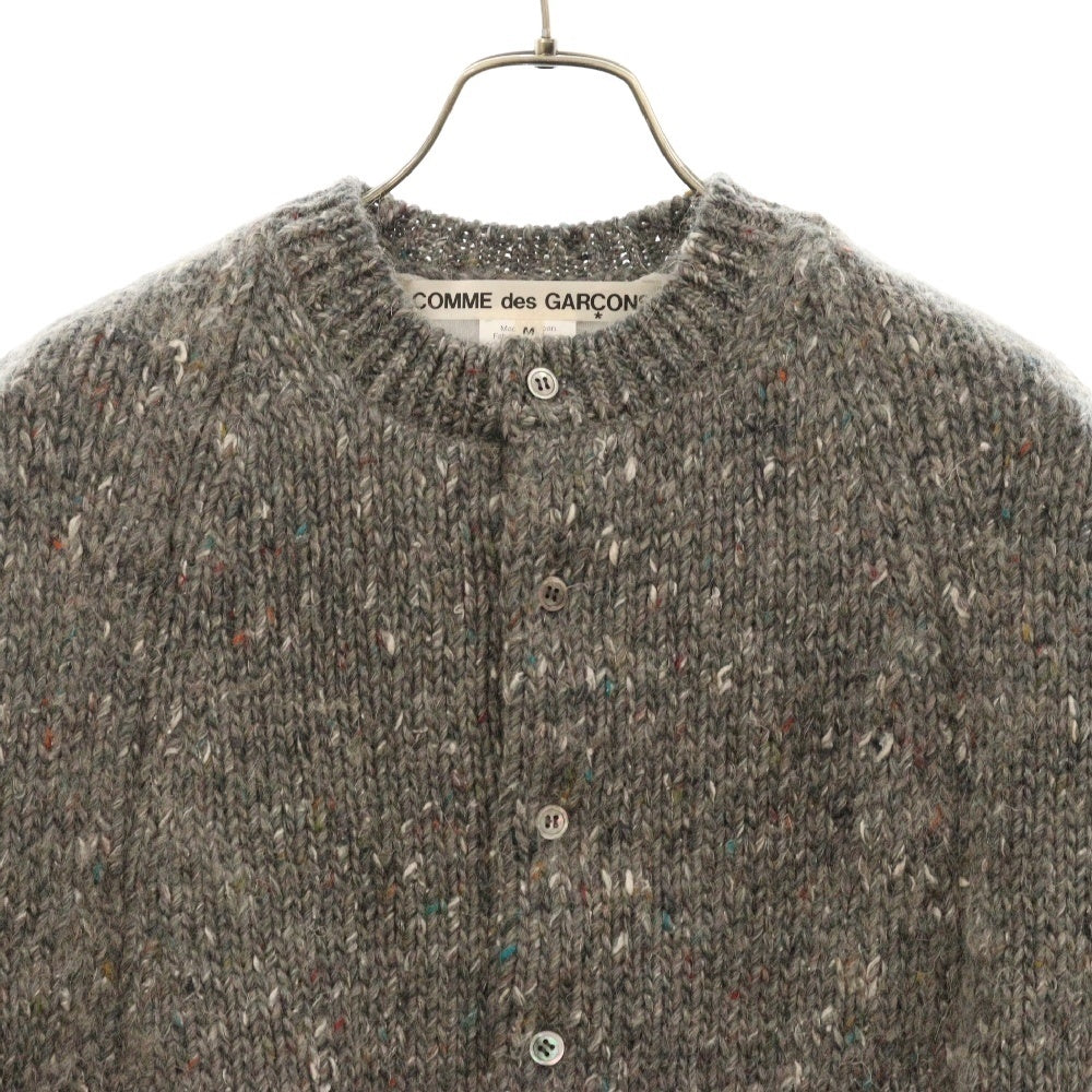 COMME des GARCONS(コムデギャルソン) 17AW フロントボタンニットポンチョ レディース グレー GT-N007