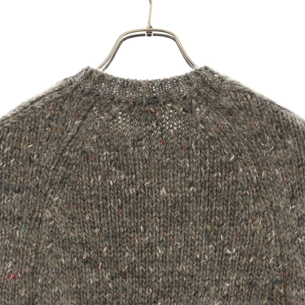 COMME des GARCONS(コムデギャルソン) 17AW フロントボタンニットポンチョ レディース グレー GT-N007