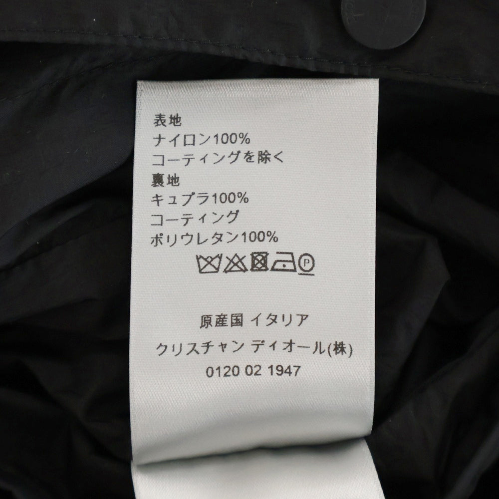 DIOR(ディオール) アームロゴ ジップアップ シェルジャケット ブラック 933C415A4529