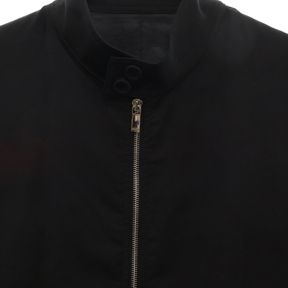 DIOR(ディオール) ウール モヘヤ スウィング トップ ジップアップブルゾン ジャケット ブラック 113C440A4993