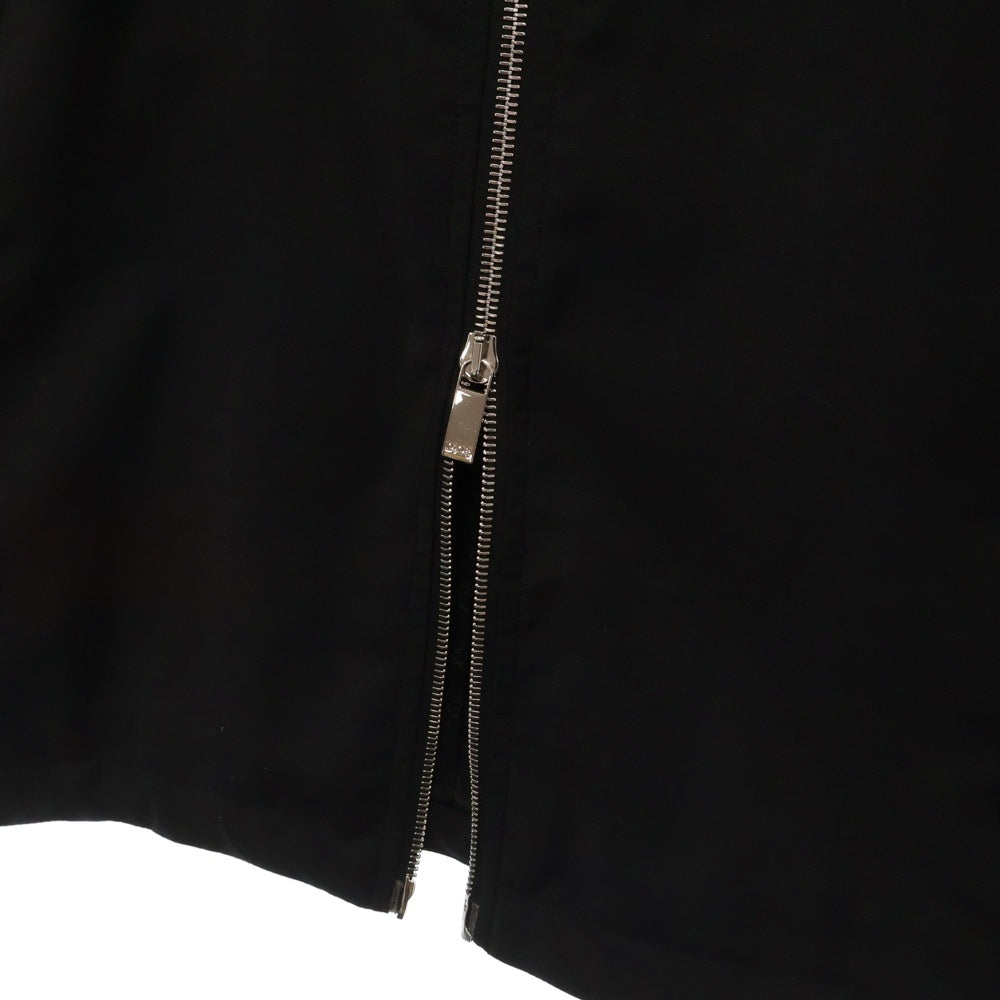 DIOR(ディオール) ウール モヘヤ スウィング トップ ジップアップブルゾン ジャケット ブラック 113C440A4993