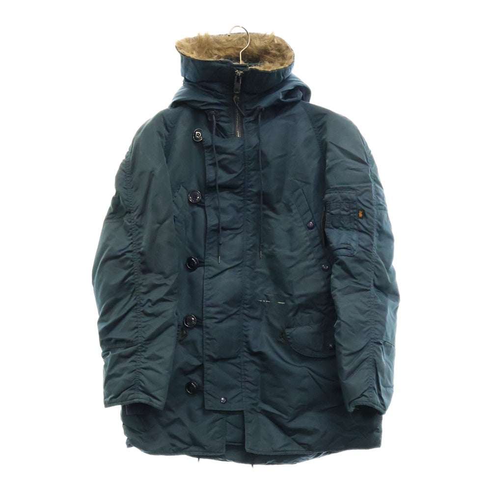 ALPHA INDUSTRIES(アルファ インダストリーズ) N-3B ナイロン フライトジャケット ネイビー