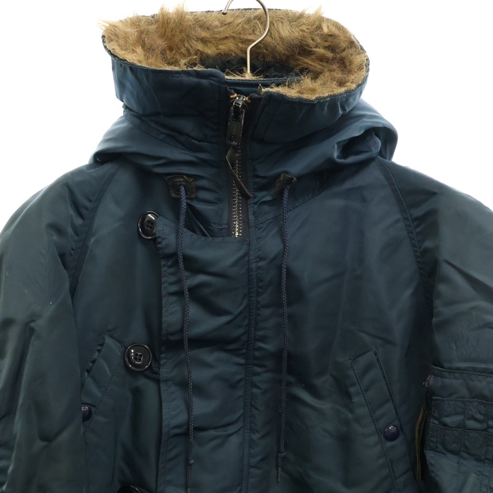 ALPHA INDUSTRIES(アルファ インダストリーズ) N-3B ナイロン フライトジャケット ネイビー